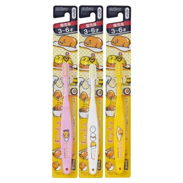 EBISU 蛋黃哥卡通牙刷3-6歲/1入(顏色隨機)_0