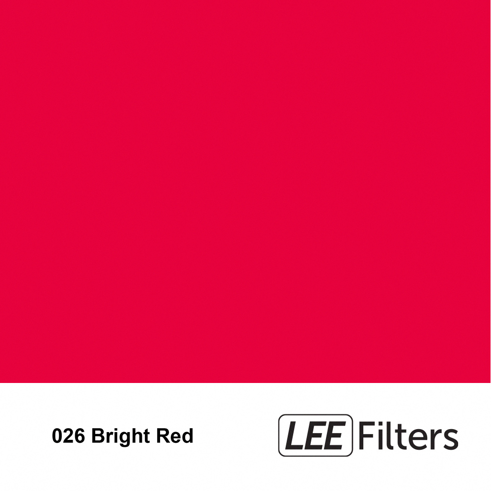 【LEE】FILTER 026 Bright Red 一捲 燈紙 色溫紙_1