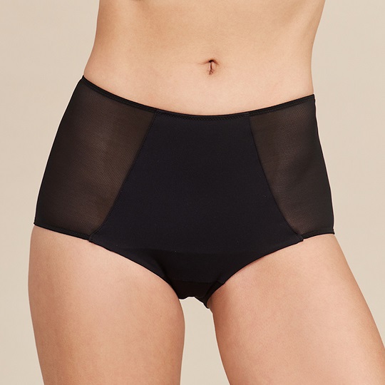 【Khoo】White Pants Seamless High Waist Black XS-2XL_0