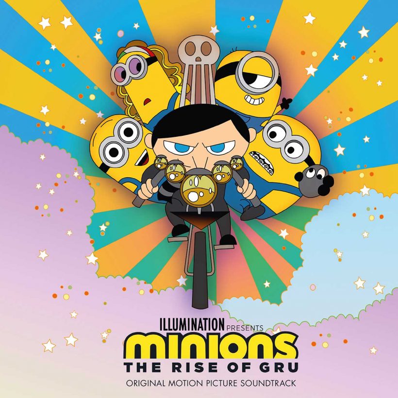 電影原聲帶 - 小小兵2：格魯的崛起 Minions: The Rise of Gru (Original Motion Picture Soundtrack) (2LP彩膠唱片/2LP圖案唱片)_0