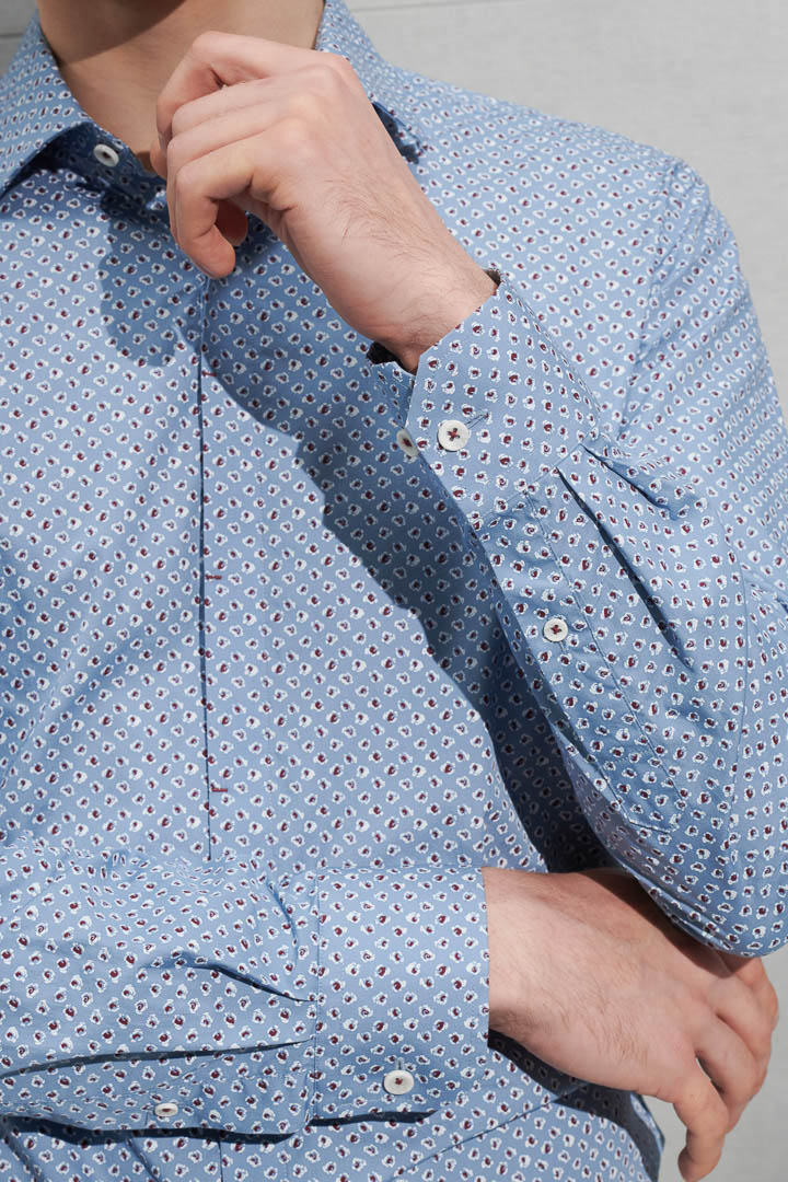 SST&C #Comfortable Cotton  Rose Print Standard Shirt | 0312205001  (Outlet)_6