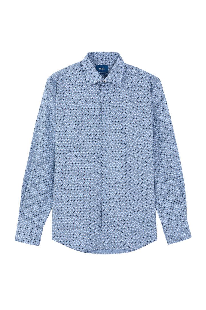 SST&C #Comfortable Cotton  Rose Print Standard Shirt | 0312205001  (Outlet)_7