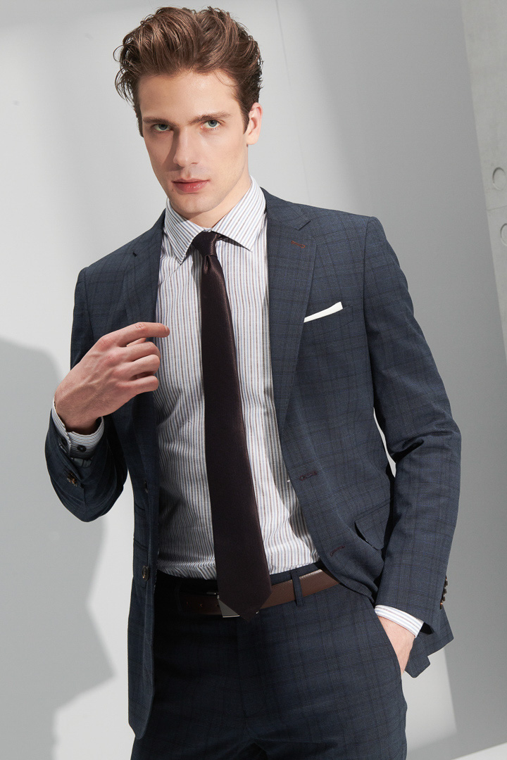 SST&C #Comfortable Cotton  Striped Pattern Linen-Like Standard Shirt | 0312205003  (Outlet)_3