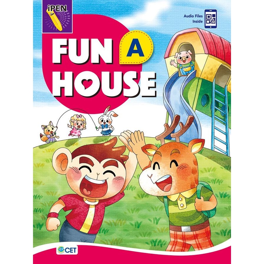 Fun House A Student Book(附全書音檔QR CODE) | 拾書所