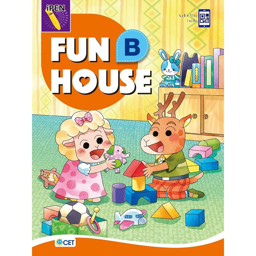 Fun House B Student Book(附全書音檔QR code) | 拾書所