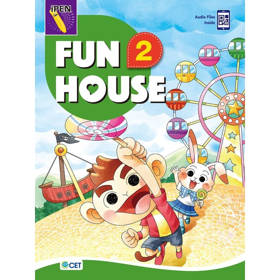 Fun House 2 Student Book(附全書音檔QR code) | 拾書所