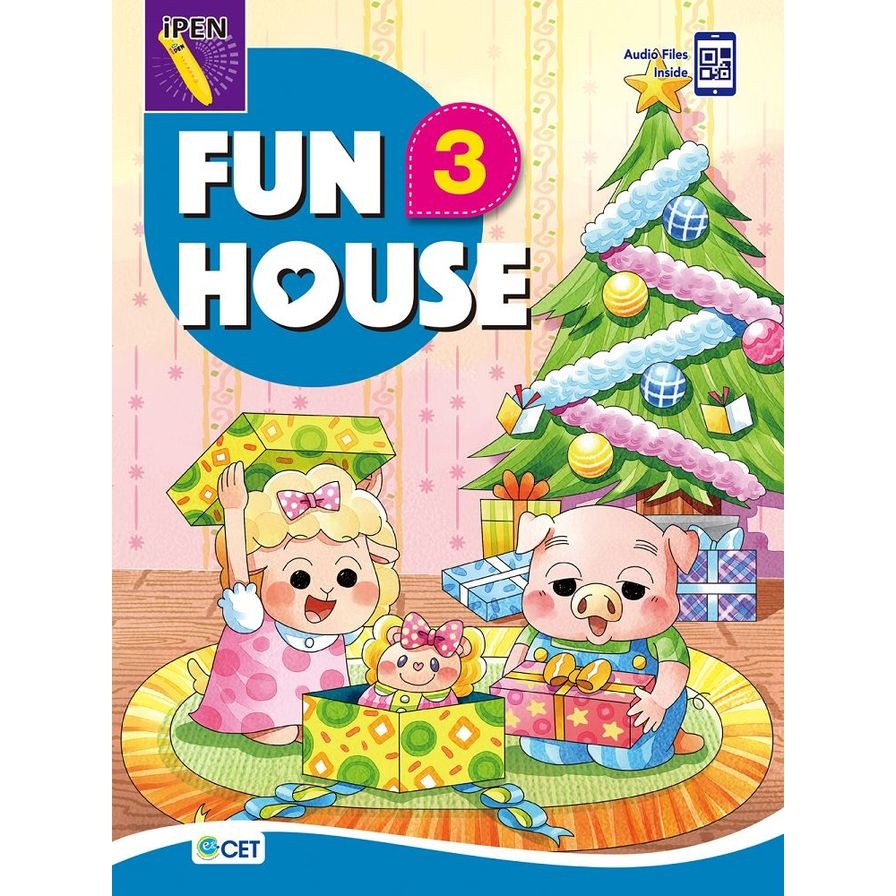 Fun House 3 Student Book(附全書音檔QR code) | 拾書所