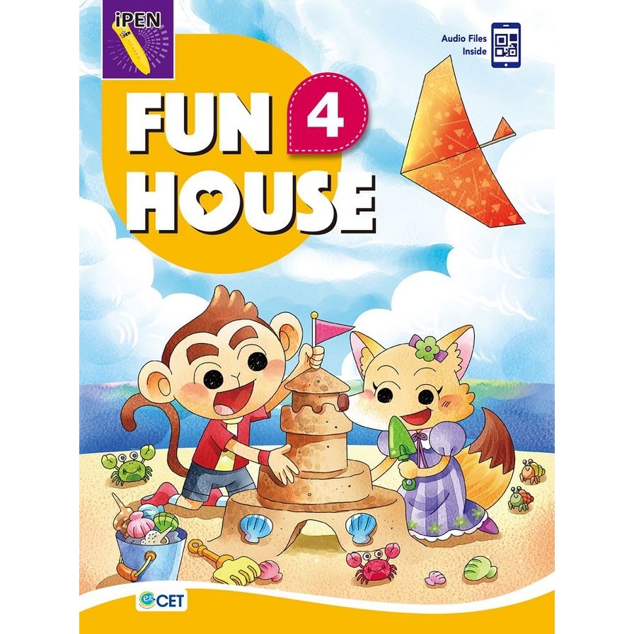 Fun House 4 Student Book(附全書音檔QR code) | 拾書所