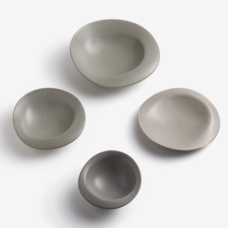 Ice Crack 23cm Ceramic Plate_3