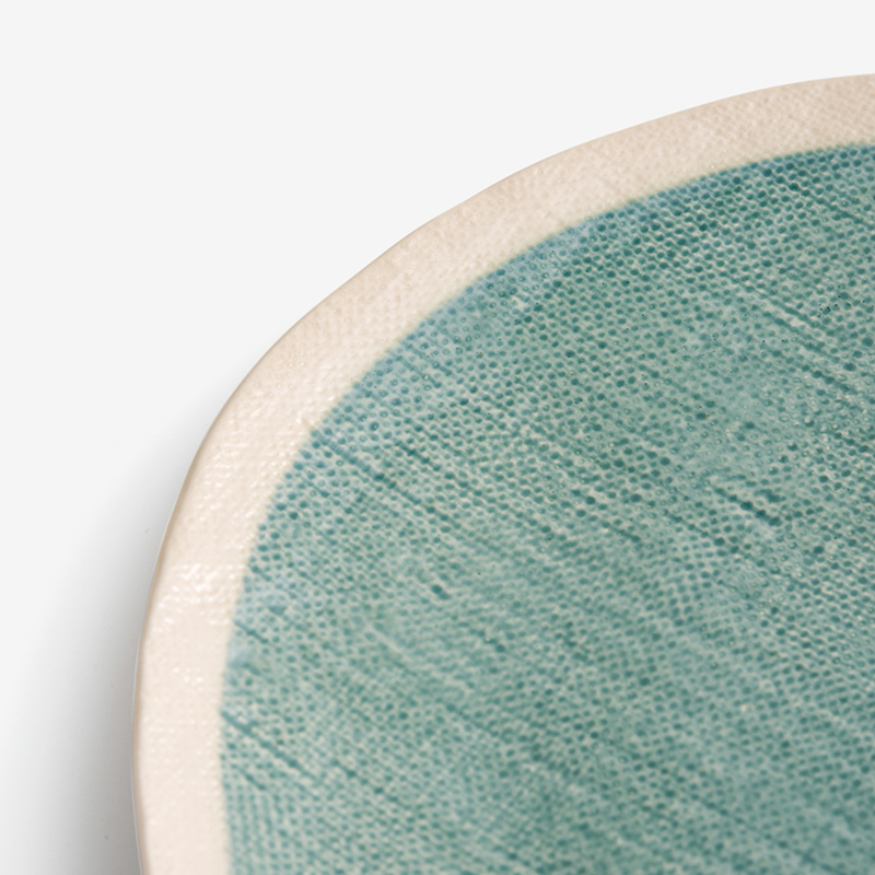 Ice Crack 23cm Ceramic Plate_2