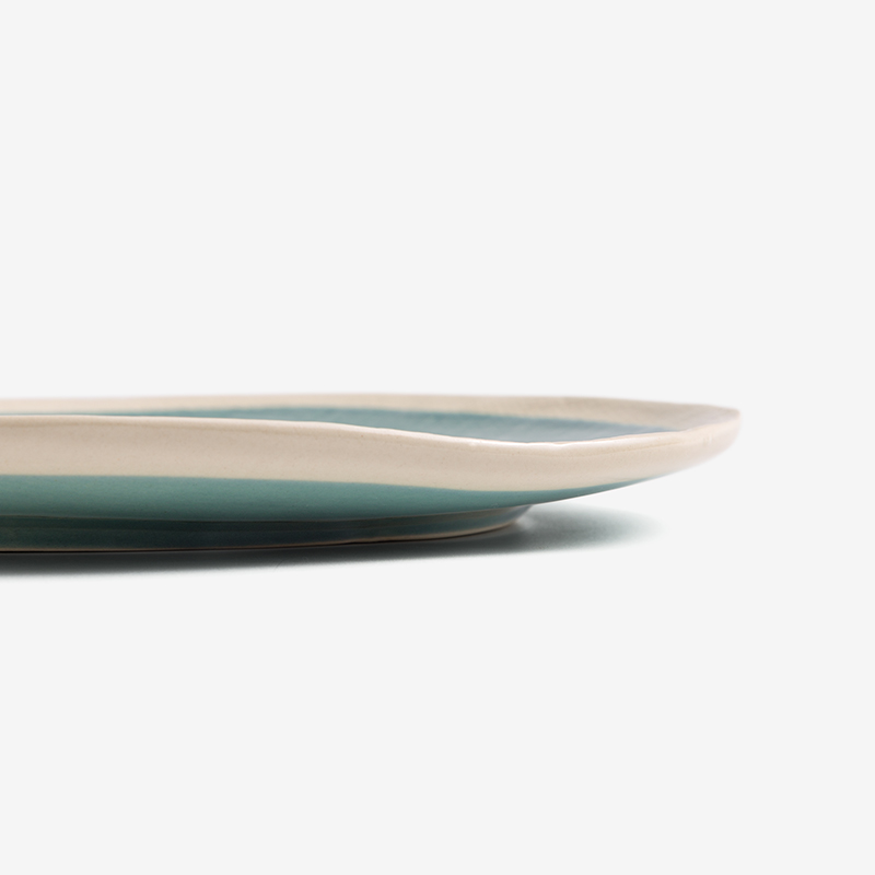 Ice Crack 23cm Ceramic Plate_3