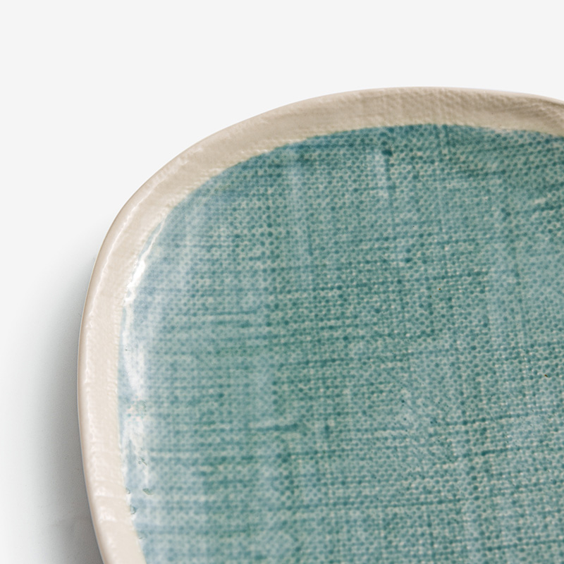 Ice Crack 23cm Ceramic Plate_1