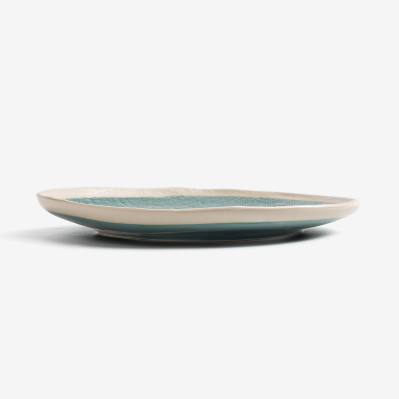 Ice Crack 23cm Ceramic Plate_2