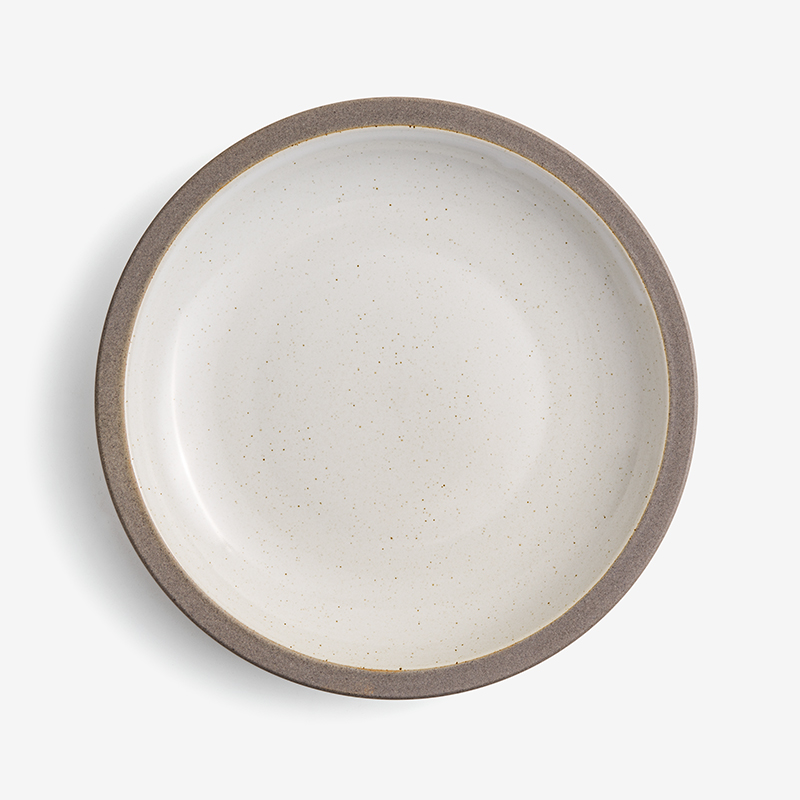 WAGA 簡約白玉 23cm 陶瓷圓盤｜單品_1