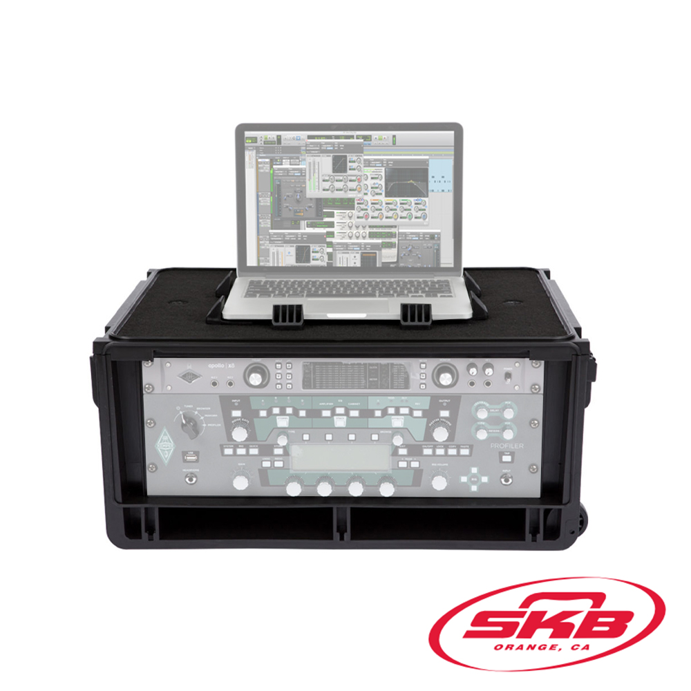 SKB Cases 4U攜帶式滾輪拉柄機架1SKB-ISF4U_0