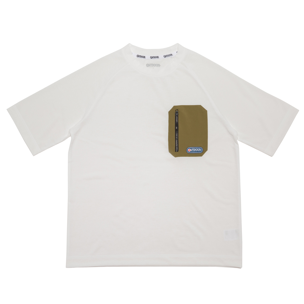 【OUTDOOR】口袋T恤-白色 OD122414WT (ODCLO)_1