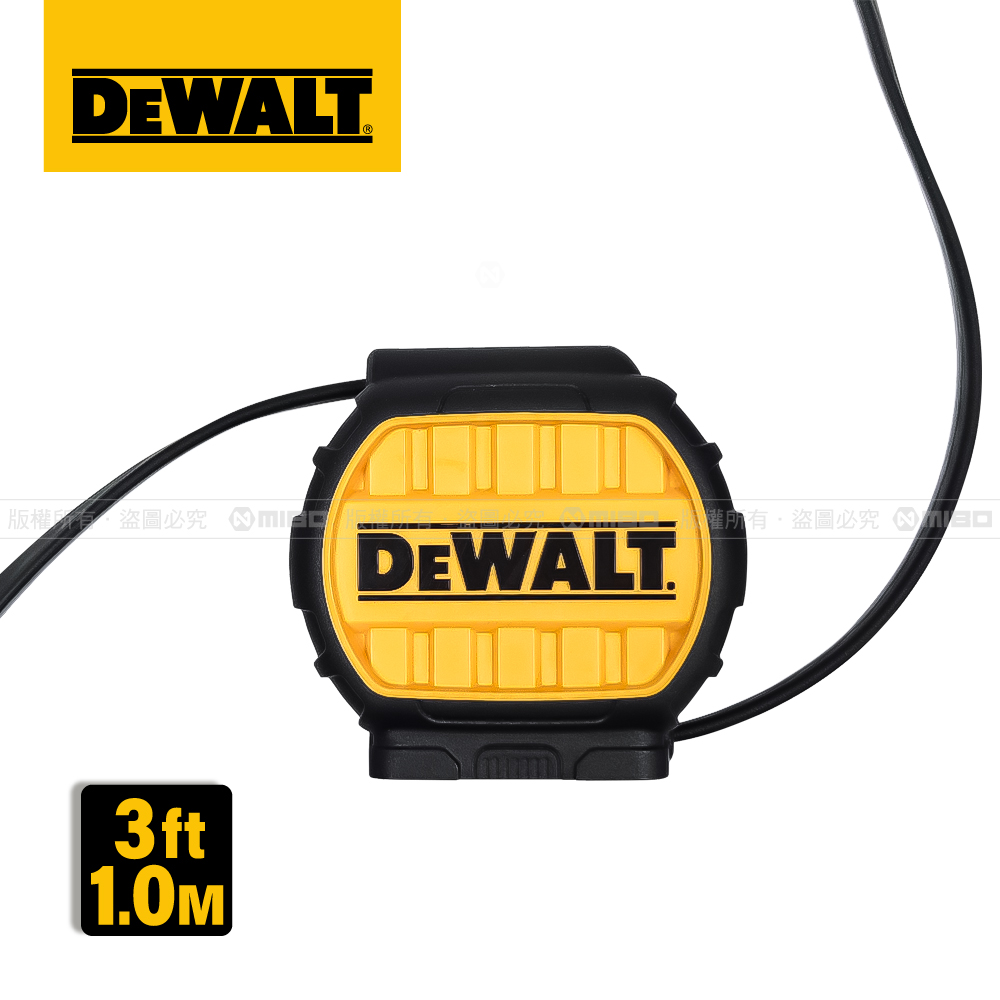 伸縮三合一Lightning+TYPE-C+Micro-USB 充電傳輸線【DXMA1311364】【DEWALT 得偉】_2