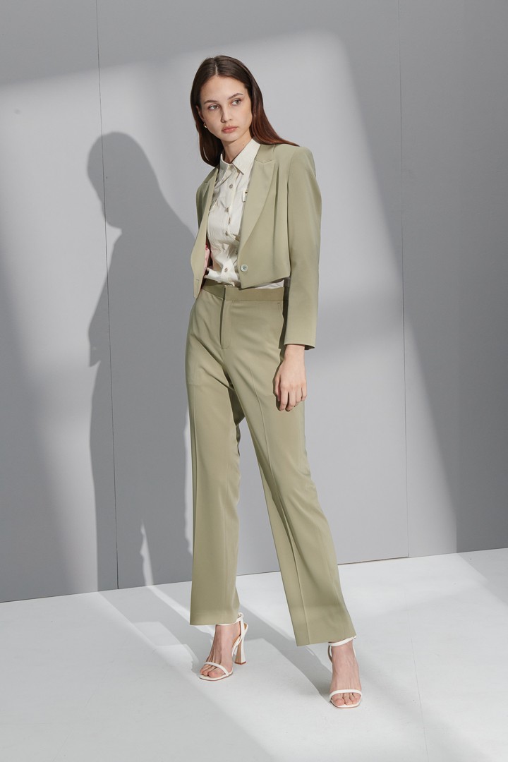 SST&C Women'S Cream Quarter Sleeve Shirt | 7562206006  (Outlet)_4