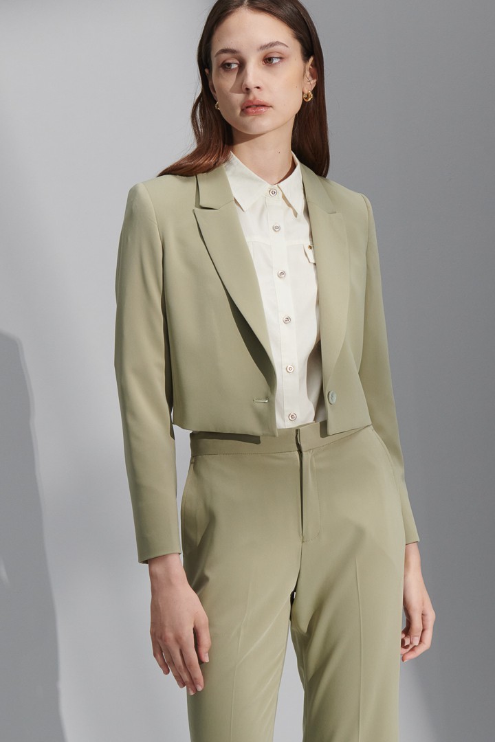 SST&C Women'S Cream Quarter Sleeve Shirt | 7562206006  (Outlet)_6