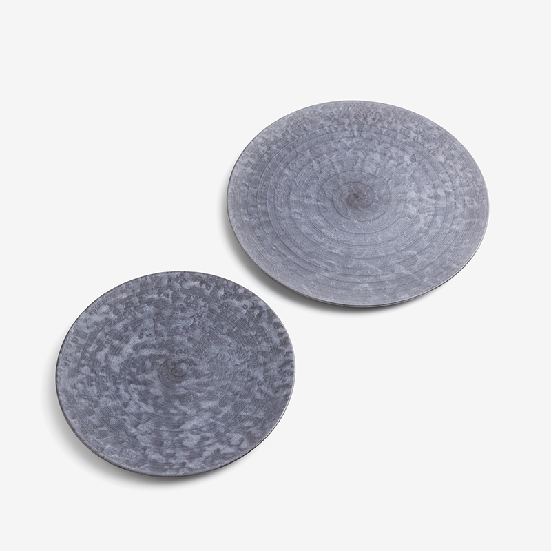 Ice Crack 23cm Ceramic Plate_4