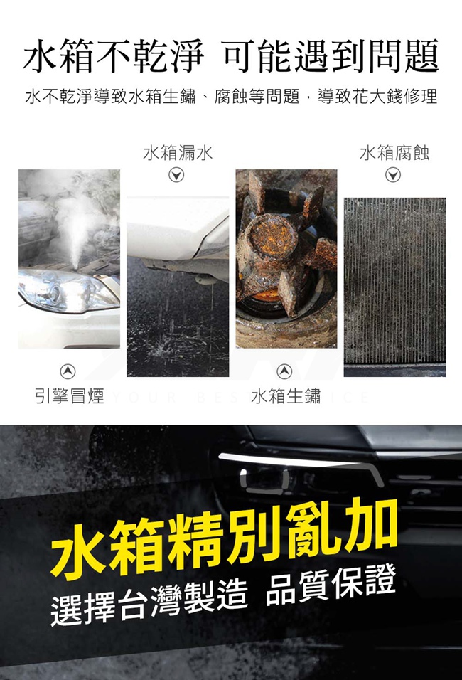 YARK專業水箱精2L｜臺灣製造｜冷卻液｜免稀釋｜汽車水箱精_5