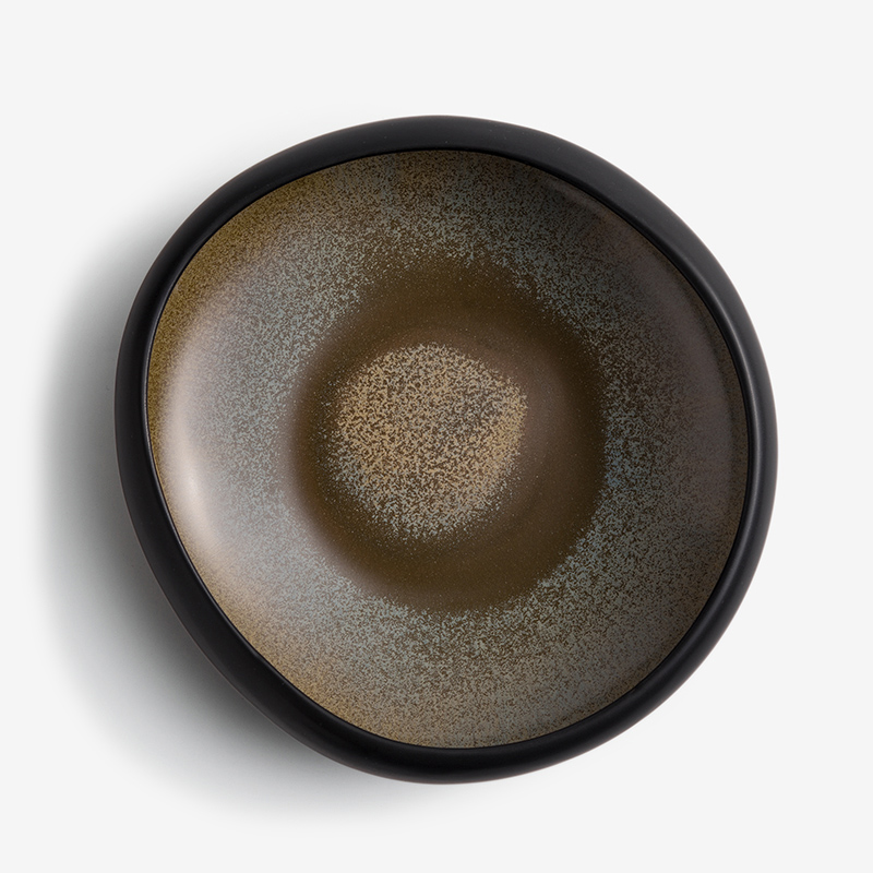 Ice Crack 23cm Ceramic Plate_1