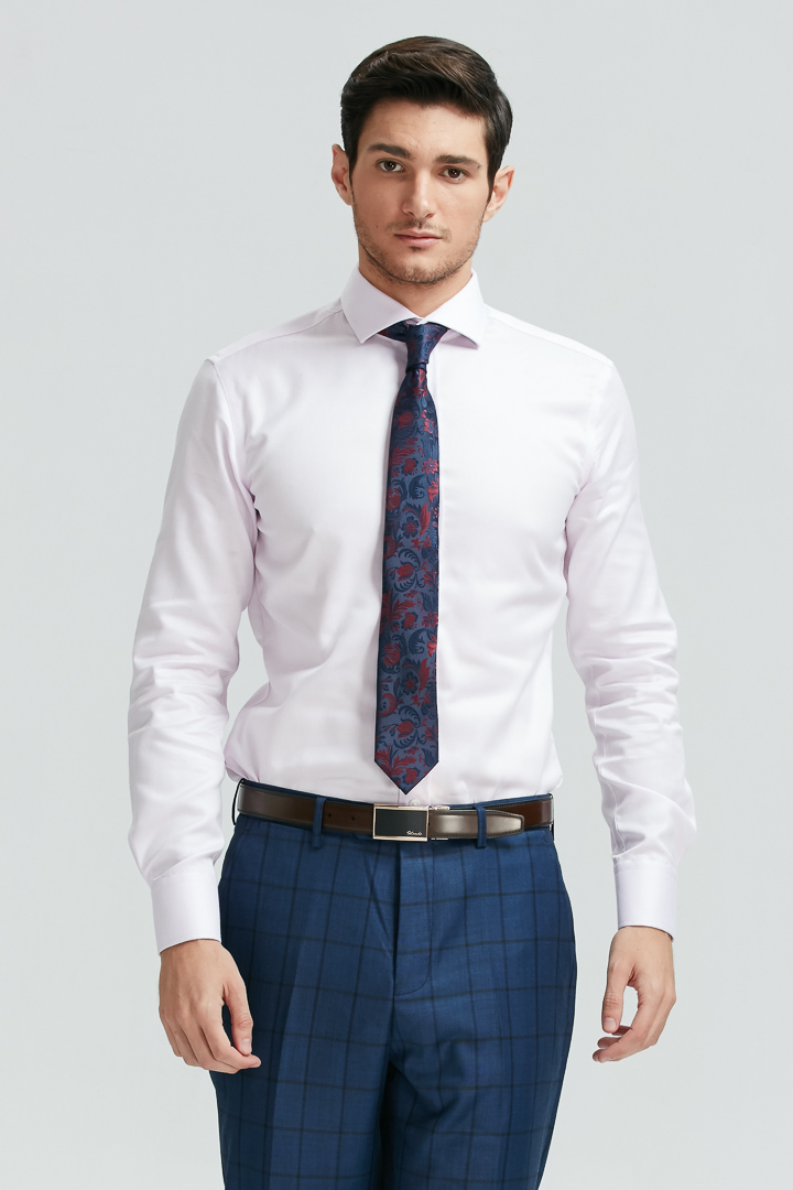 SST&C Windowpane Navy Classic Suit Trousers | 0251810001  (Outlet)_3
