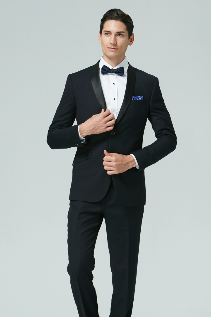 SST&C Navy Slim Fit Suit Jacket | 0171809006  (Outlet)_0