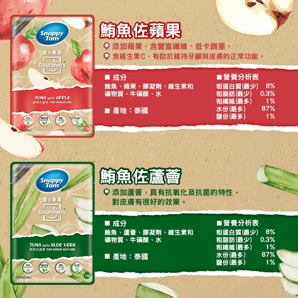 【特價600元】ST幸福貓 夏的果漾 無穀貓餐包 70g x24包組【可混搭】>超取限2組 犬餐包 貓餐包 (C002C61-2)_4