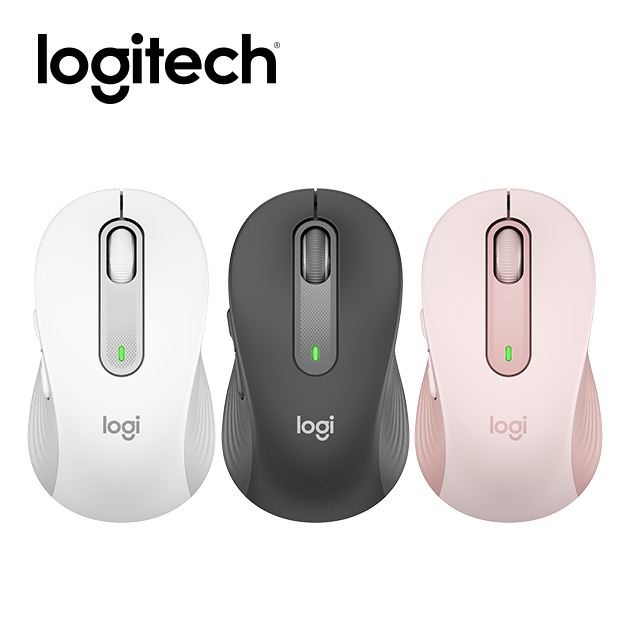 羅技Logitech 多工靜音無線滑鼠(M650)-石墨灰(尺寸:約10.71x6.18x10.12cm)_1