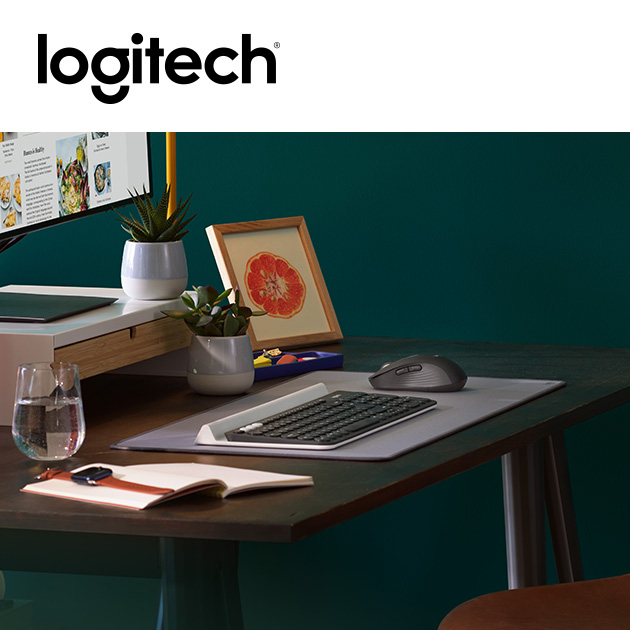 羅技Logitech 多工靜音無線滑鼠(M650)-石墨灰(尺寸:約10.71x6.18x10.12cm)_3