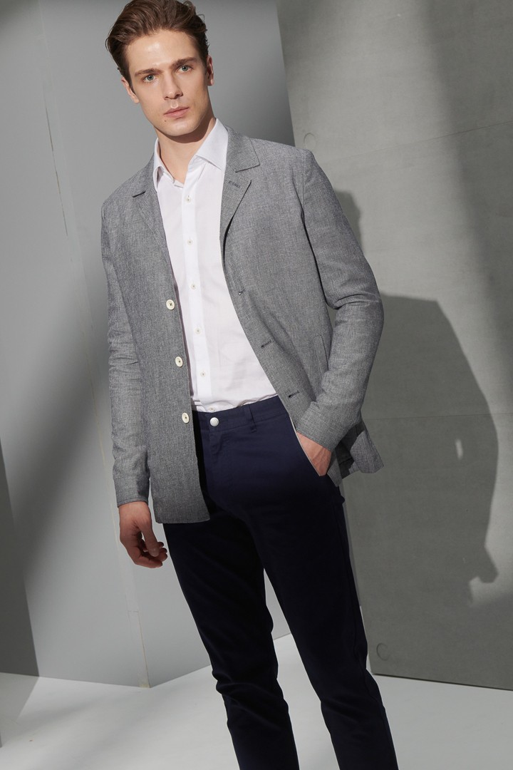 SST&C #Comfortable Cotton  White Standard Shirt | 0312207002  (Outlet)_0