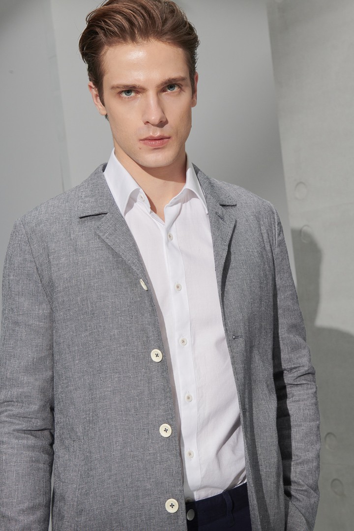 SST&C #Comfortable Cotton  White Standard Shirt | 0312207002  (Outlet)_3
