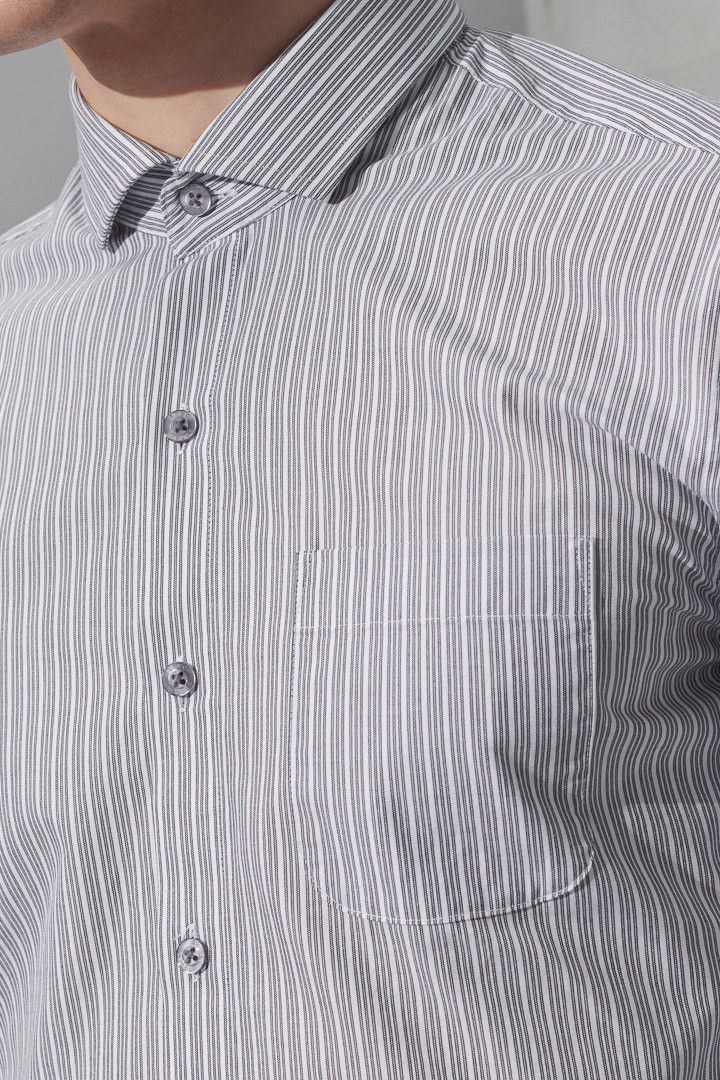 SST&C #舒適純棉 條紋修身版襯衫 | 0312207007 (outlet)_5