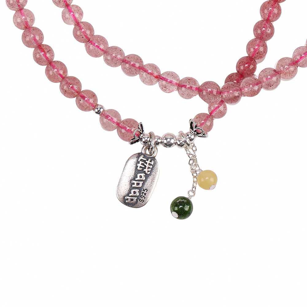 戀愛草莓晶多圈式手鍊 （限海外直購）Bracelet_2