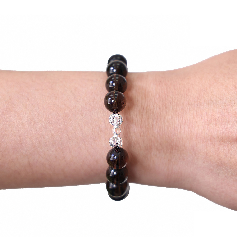 正念金剛杵手串-茶晶10mm（限海外直購）Bracelet_4