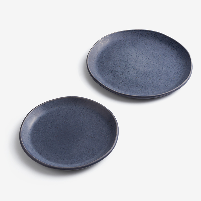 Ice Crack 23cm Ceramic Plate_4