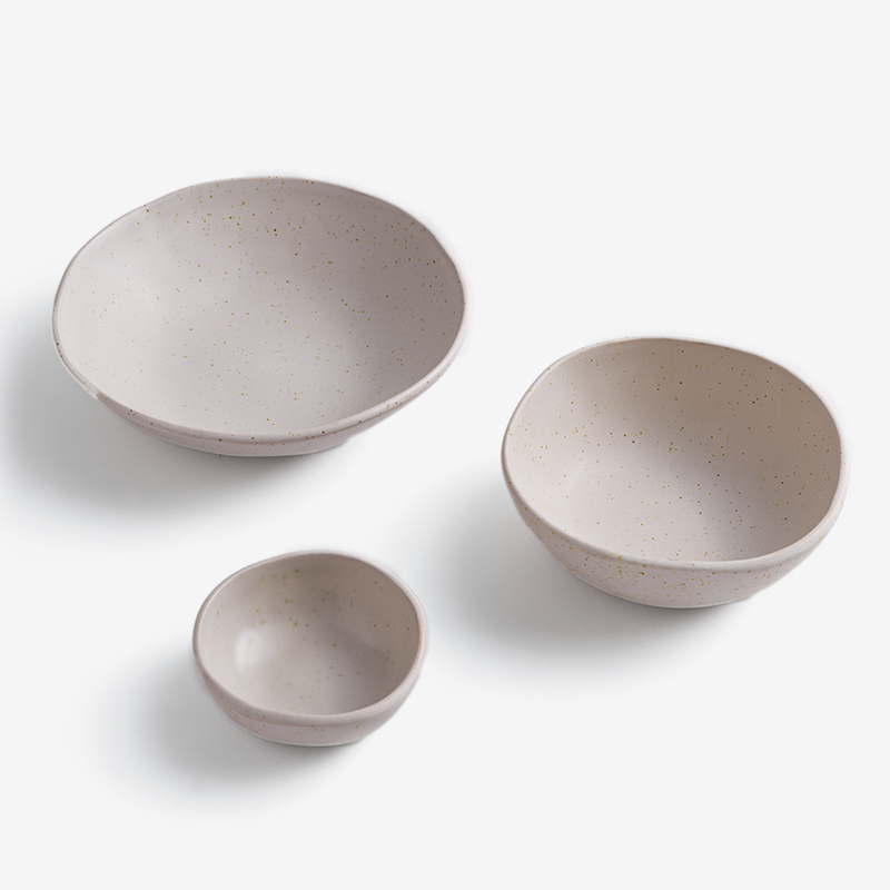 Ice Crack 23cm Ceramic Plate_4