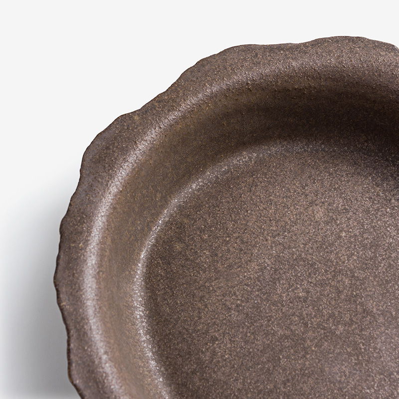 Ice Crack 23cm Ceramic Plate_2