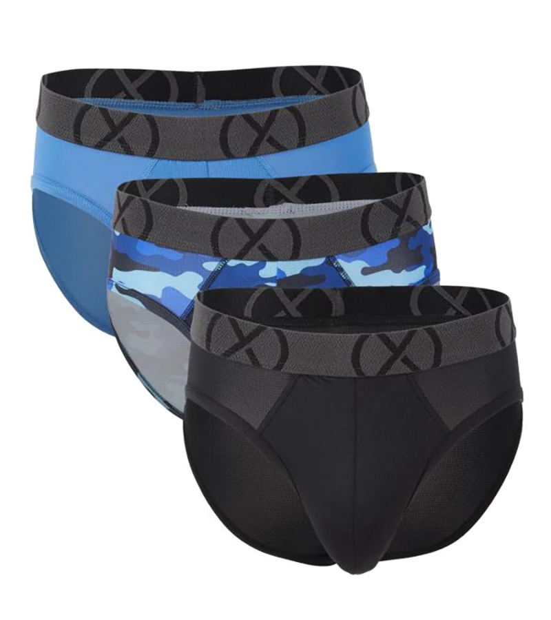 (X) SPORT MESH 零觸感超透氣三件組/低腰三角褲(原裝三件組)_0