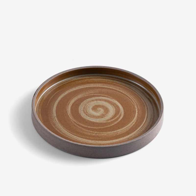 Ice Crack 23cm Ceramic Plate_3