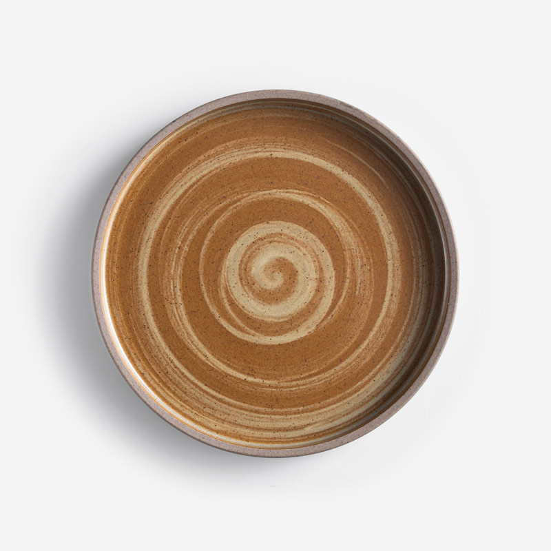 Ice Crack 23cm Ceramic Plate_4