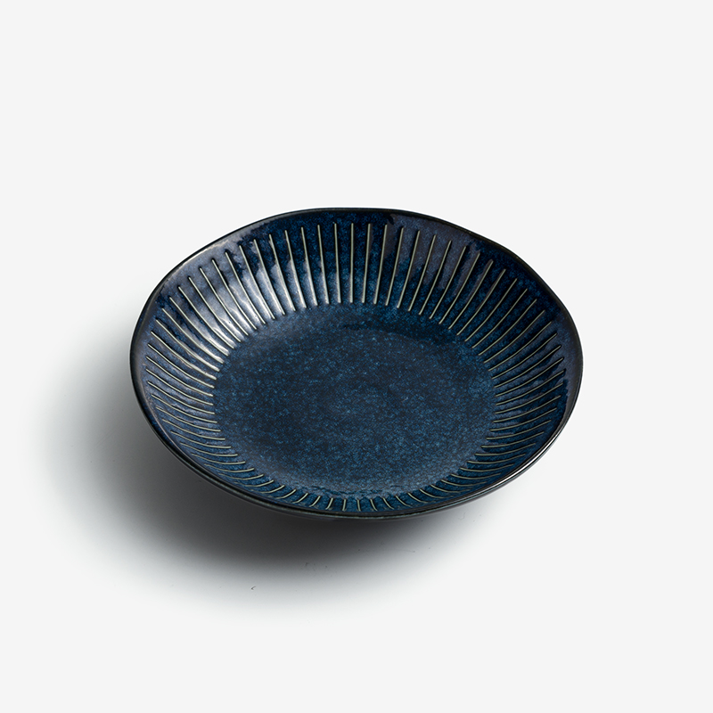Ice Crack 23cm Ceramic Plate_6