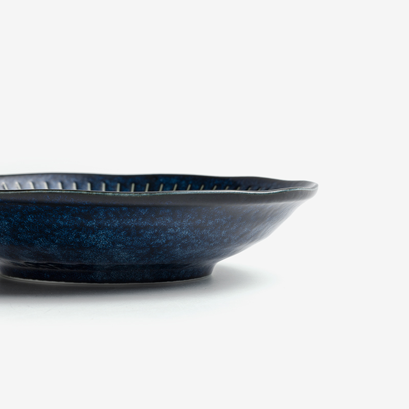 Ice Crack 23cm Ceramic Plate_7