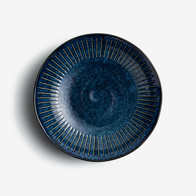 Ice Crack 23cm Ceramic Plate_8