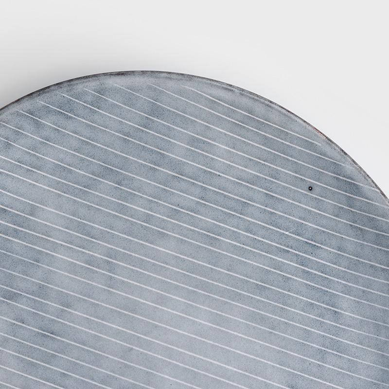 Ice Crack 23cm Ceramic Plate_7