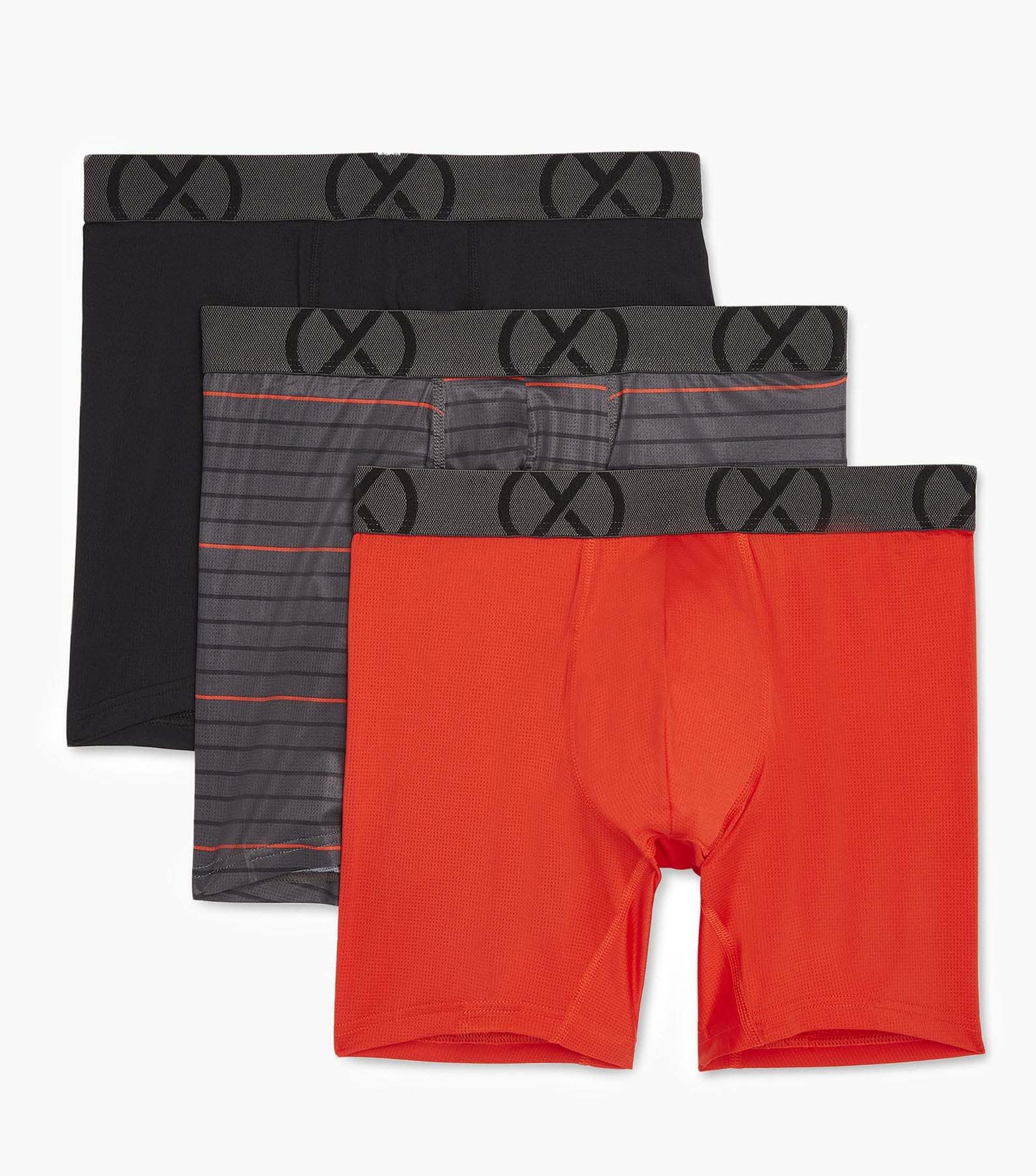 (X) SPORT MESH 零觸感超透氣三件組/長版四角褲(原裝三件組)_0