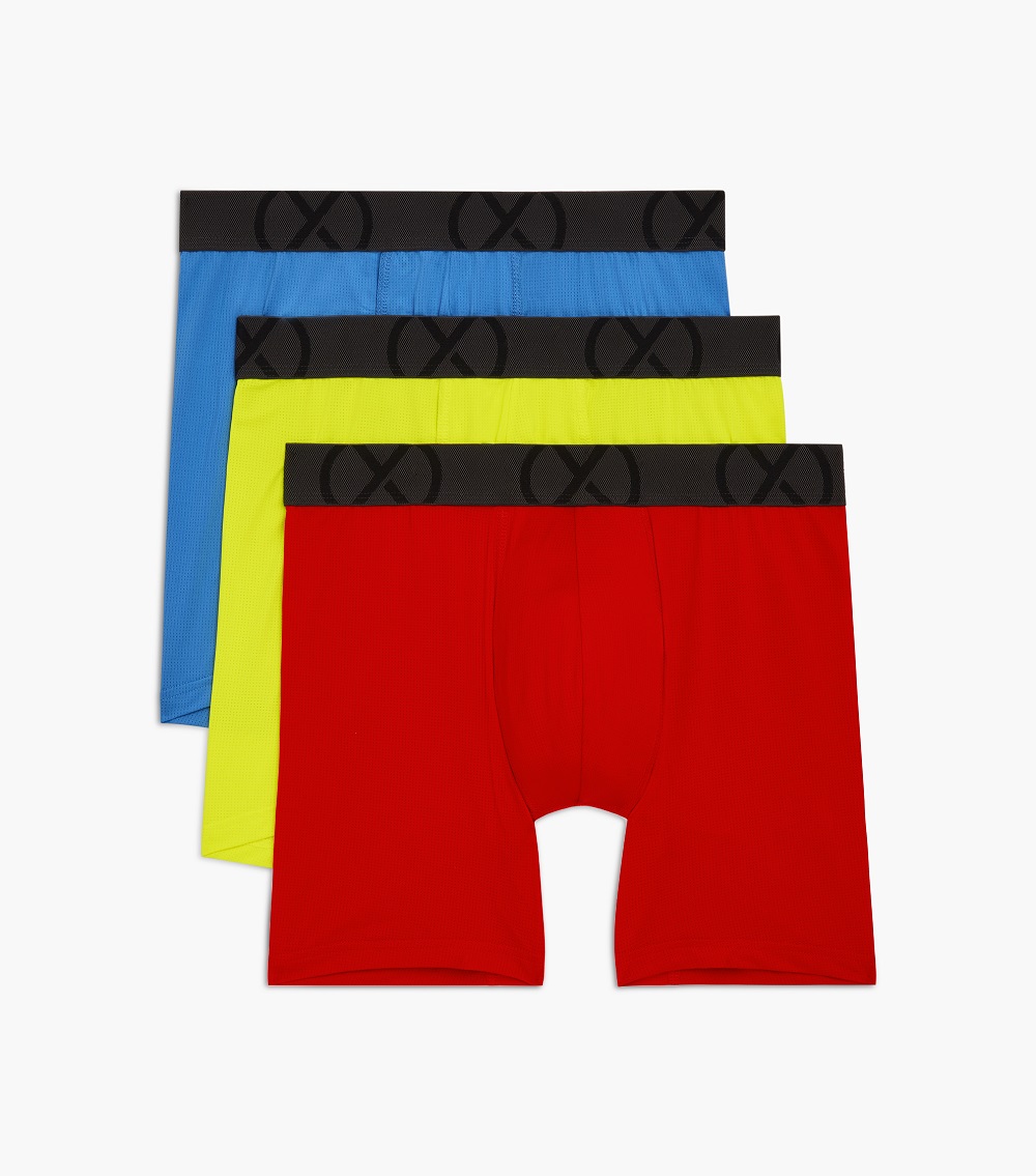 (X) SPORT MESH 零觸感超透氣三件組/長版四角褲(原裝三件組)_0