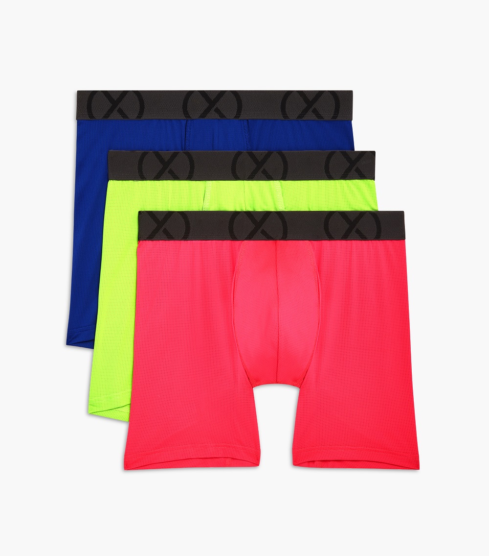 (X) SPORT MESH 零觸感超透氣三件組/長版四角褲(原裝三件組)_0