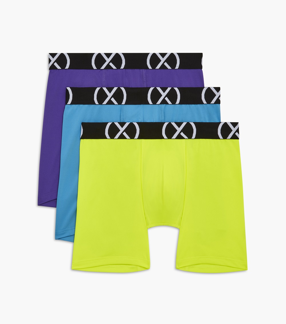 (X) SPORT-零觸感速乾三件組/長版四角褲(原裝三件組)_0